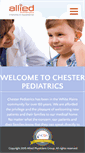 Mobile Screenshot of chesterpediatrics.com